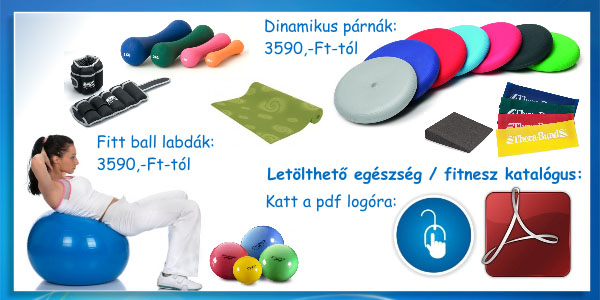 Neoprene súlyzó - dinamikus párna - fitnesz és jóga matrac - fitt ball labda